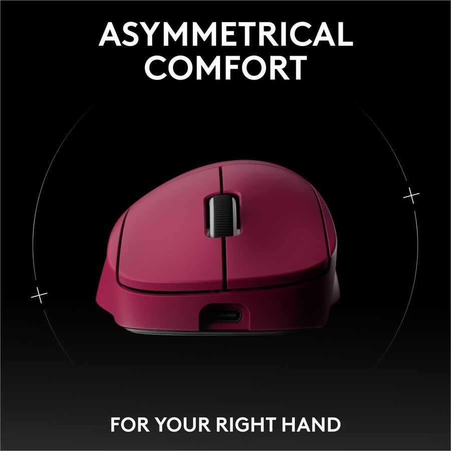 Logitech G PRO X SUPERLIGHT 2 DEX LIGHTSPEED Wireless Gaming Mouse, 60g Pro-Grade Lightweight Mouse With 5 Programmable Buttons, 32k DPI Sensor, USB-C Charging, for