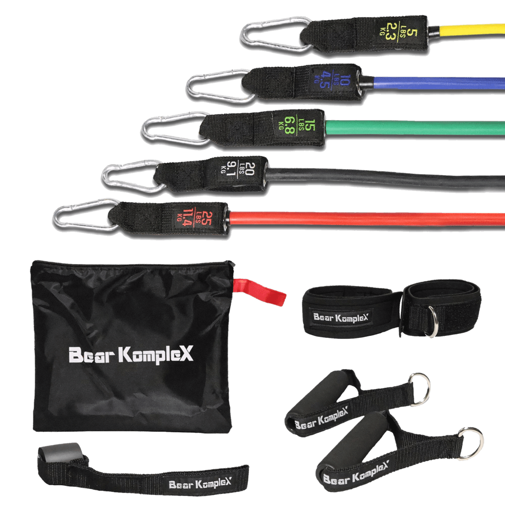 11 Piece Resistance Band Training Set