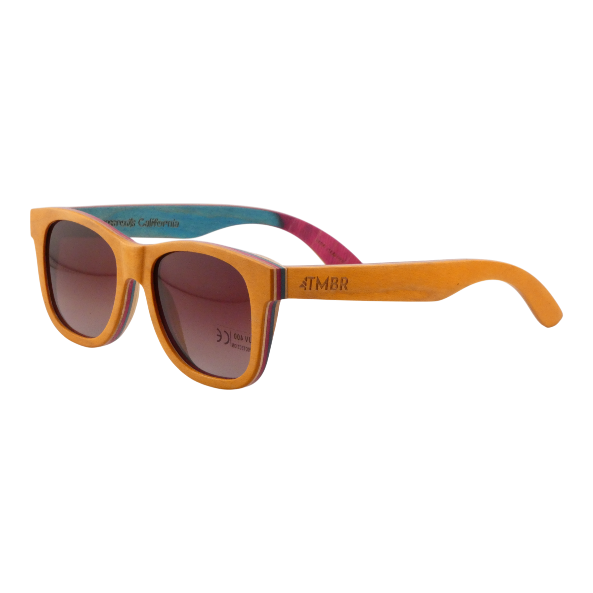 TMBR The Traveler Golden Sunglasses
