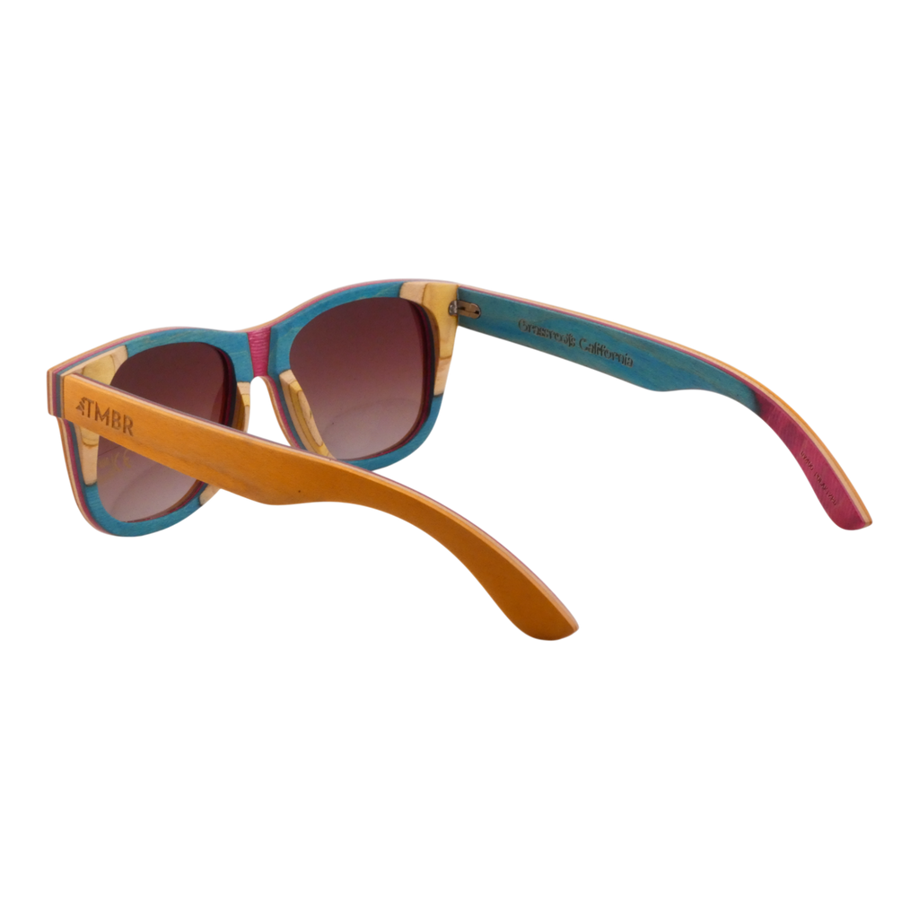 TMBR The Traveler Golden Sunglasses