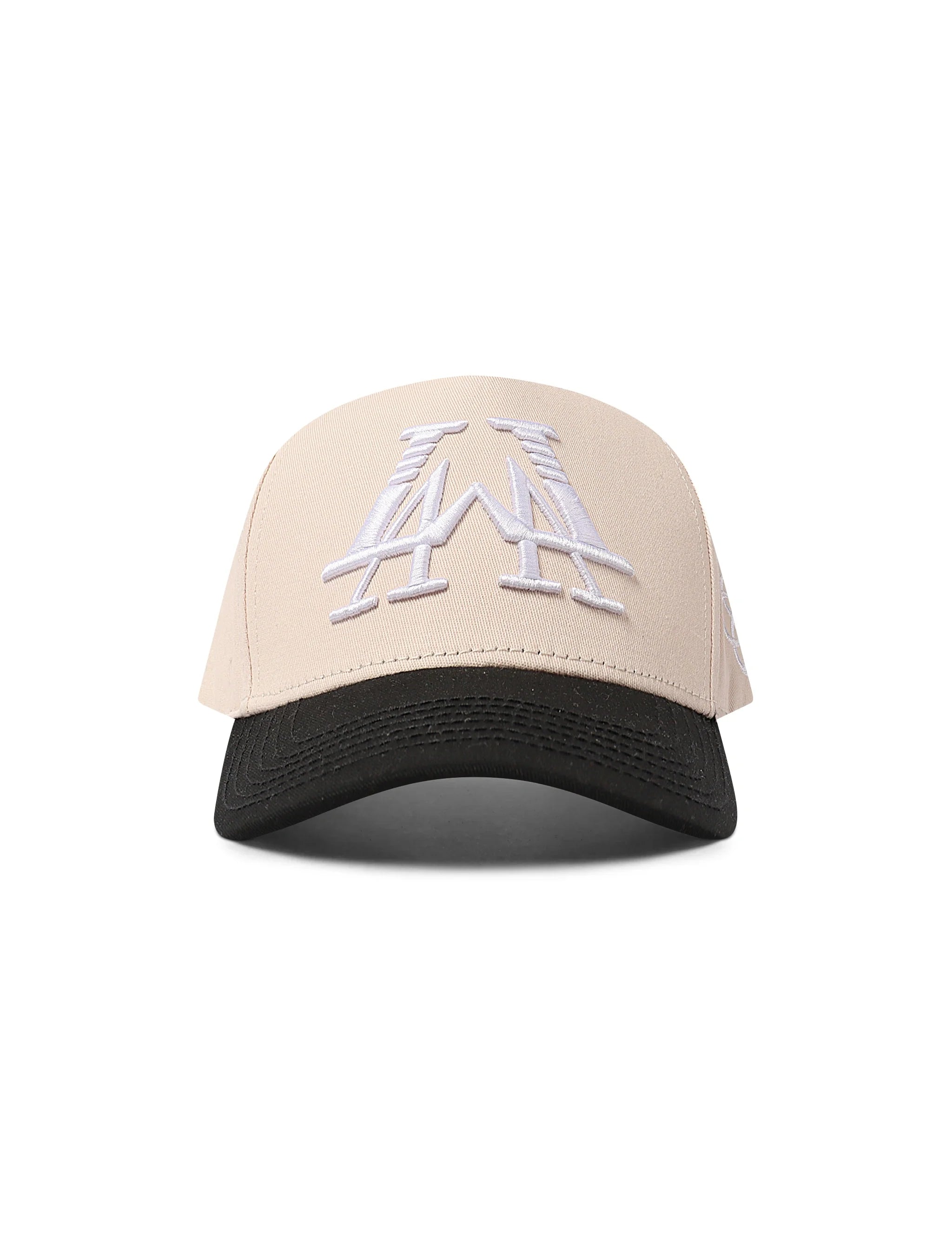Reference Mirrored LA Hat - Cream/Black