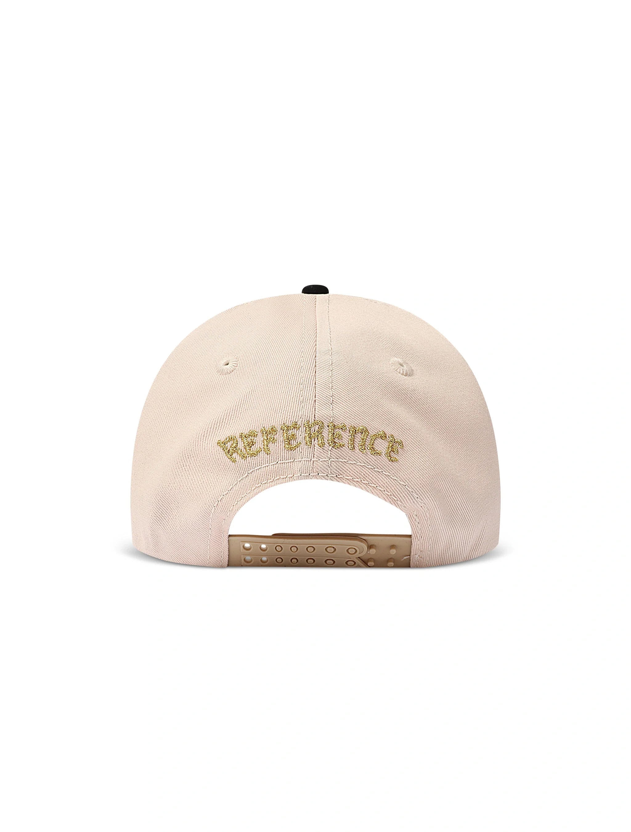 Reference Mirrored LA Hat - Cream/Black
