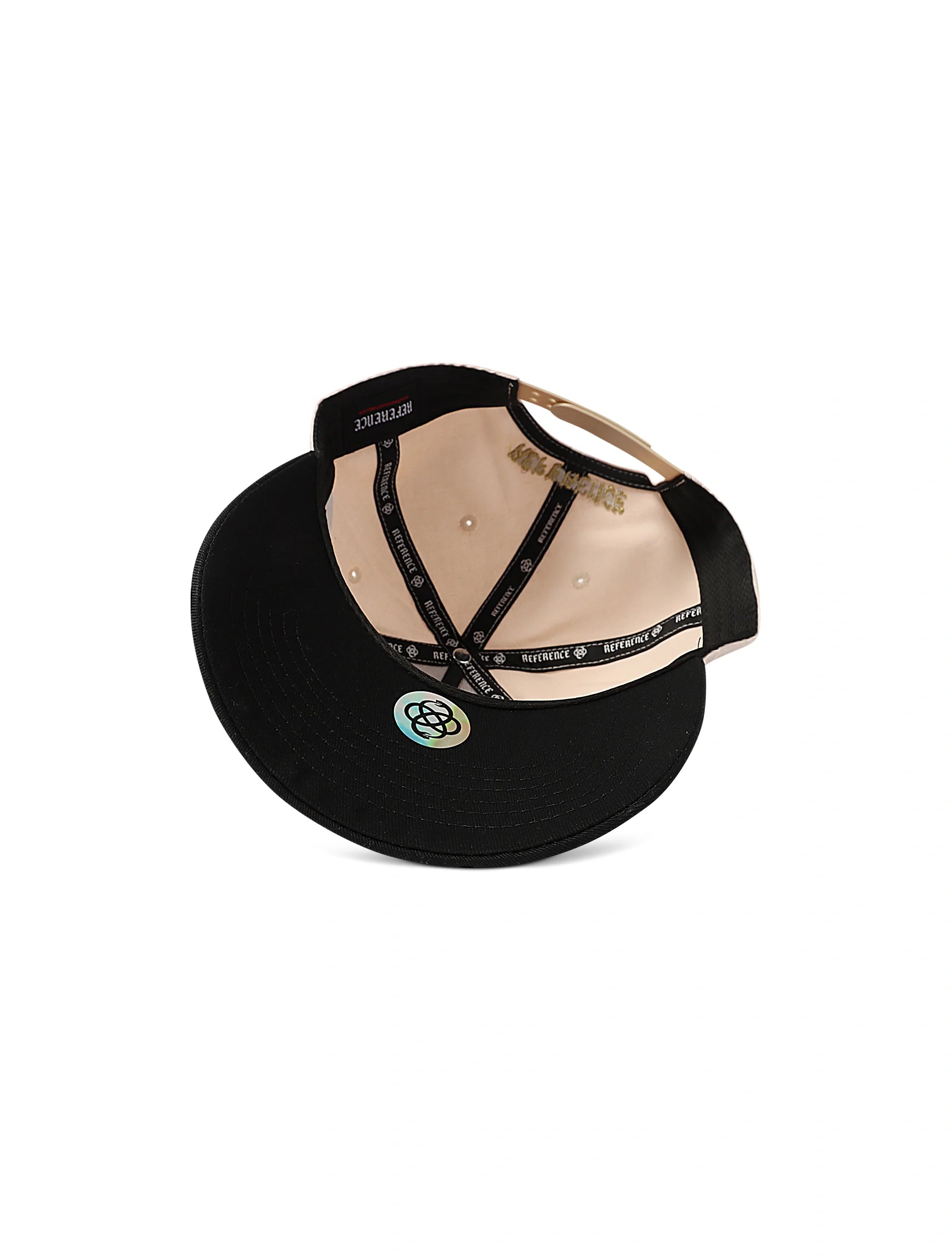 Reference Mirrored LA Hat - Cream/Black