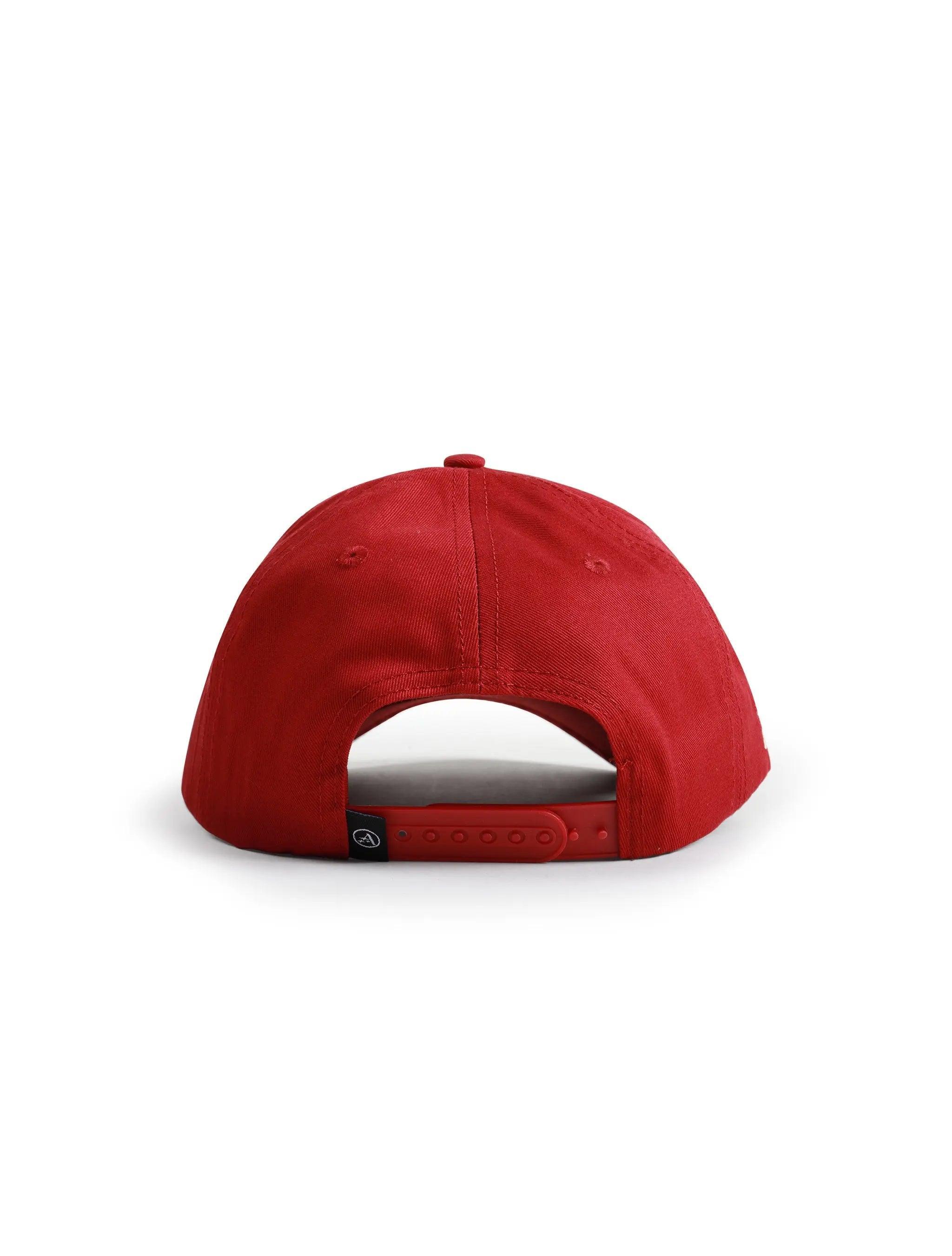 Almost Someday Warp Snapback - Red